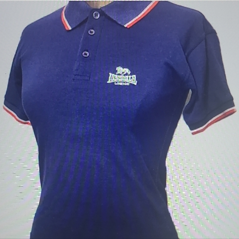 Lonsdale LONDON Vintage Polo Shirt S Women Skingirl Skinhead Ska T Shirt Ladies